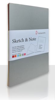 Produktbild: Hahnem&uuml;hle Papier Sketch & Note, DIN A 6, 125 g/m&sup2;