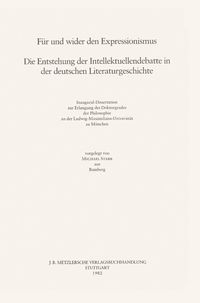 Produktbild: F&uuml;r und Wider den Expressionismus