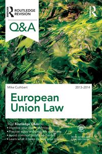Produktbild: Q&A European Union Law 2013-2014