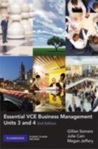 Produktbild: Somers, G: Essential VCE Business Management Units 3 and 4 w