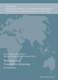 Produktbild: Resources and Competitive Advantage in Clusters