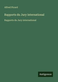 Produktbild: Rapports du Jury international