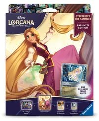 Produktbild: Disney Lorcana TCG: Starterset f&uuml;r Sammler Rapunzel Edition (Deutsch)