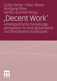 Produktbild: ,Decent Work&lsquo;