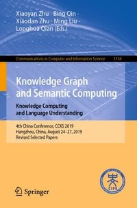 Produktbild: Knowledge Graph and Semantic Computing: Knowledge Computing and Language Understanding