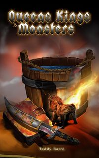 Produktbild: Queens Kings and Monsters (Monsters & Magecraft, #1)