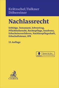 Produktbild: Nachlassrecht
