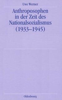 Produktbild: Anthroposophen in der Zeit des Nationalsozialismus
