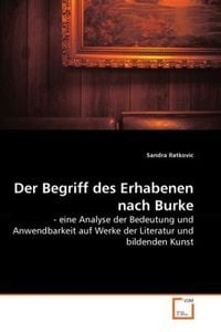 Produktbild: Ratkovic, S: Begriff des Erhabenen nach Burke