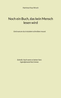 Produktbild: Noch ein Buch, das kein Mensch lesen wird