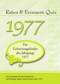 Produktbild: Raten und Erinnern Quiz 1977