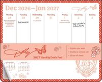 Produktbild: Dolly Parton 2027 Weekly Desk Pad Calendar