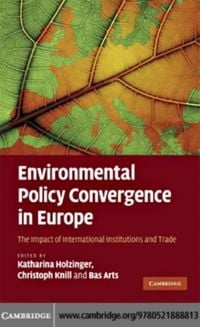 Produktbild: Environmental Policy Convergence in Europe