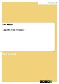 Produktbild: Unternehmenskauf