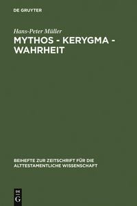 Produktbild: Mythos - Kerygma - Wahrheit
