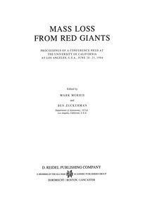 Produktbild: Mass Loss from Red Giants