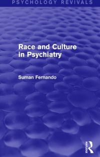 Produktbild: Fernando, S: Race and Culture in Psychiatry