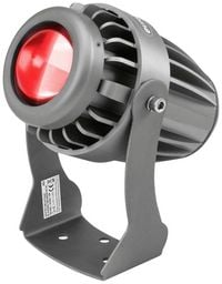 Produktbild: Eurolite LED IP PST-10W rot LED-Pinspot Anzahl LEDs (Details): 1 10W Schwarz