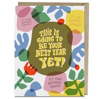 Produktbild: 6-Pack Em & Friends Best Year Yet Card