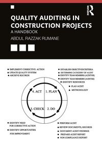 Produktbild: Rumane, A: Quality Auditing in Construction Projects