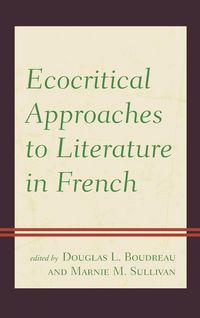 Produktbild: Ecocritical Approaches to Literature in French