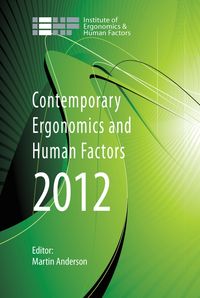 Produktbild: Contemporary Ergonomics and Human Factors 2012