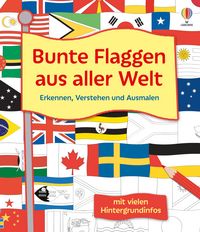 Produktbild: Bunte Flaggen aus aller Welt Erkennen, Verstehen und Ausmalen
