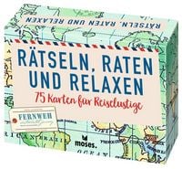 Produktbild: R&auml;tseln, Raten und Relaxen: 75 Karten f&uuml;r Reiselustige