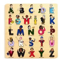 Produktbild: Lady Legends Wooden Alphabet Puzzle