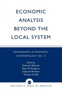 Produktbild: Economic Analysis Beyond the Local System