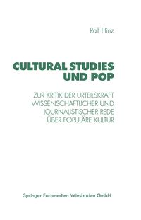 Produktbild: Cultural Studies und Pop