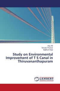 Produktbild: Study on Environmental Improvement of T S Canal in Thiruvananthapuram