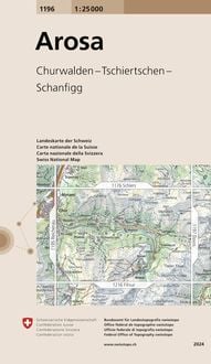 Produktbild: Swisstopo 1 : 25 000 Arosa
