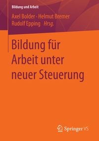 Produktbild: Bildung f&uuml;r Arbeit unter neuer Steuerung