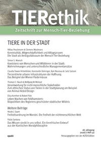 Produktbild: TIERethik (18. Jahrgang 2026/1)
