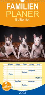 Bild vom Artikel Familienplaner Bullterrier (Wandkalender 2023 , 21 cm x 45 cm, hoch) vom Autor Sven Schubert