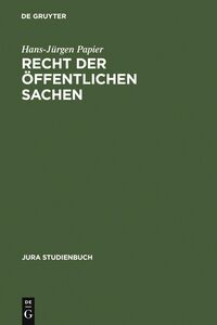 Produktbild: Recht der &ouml;ffentlichen Sachen