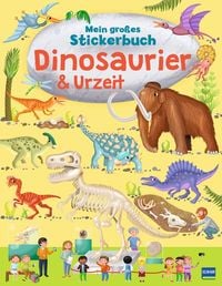 Produktbild: Mein gro&szlig;es Stickerbuch Dinosaurier & Urzeit