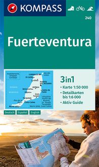 KOMPASS Wanderkarte 240 Fuerteventura 1:50.000 Kompass-Karten GmbH