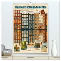 Produktbild: Charmante Holland-Ansichten (hochwertiger Premium Wandkalender 2027 DIN A2 hoch), Kunstdruck in Hochglanz