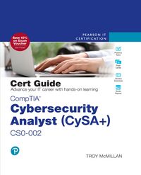 Produktbild: CompTIA Cybersecurity Analyst (CySA+) CS0-002 Cert Guide