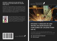 Produktbild: Estudio Y An&aacute;lisis De Una Matriz De Despliegue De Funciones De Calidad Para Un Ac