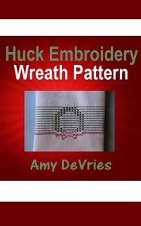 Produktbild: Huck Embroidery Wreath Pattern