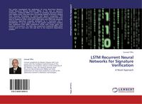 Produktbild: LSTM Recurrent Neural Networks for Signature Verification