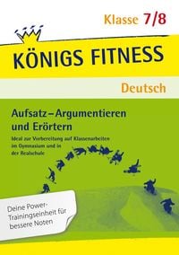 Produktbild: Aufsatz - Argumentieren und Er&ouml;rtern. Deutsch Klasse 7/8