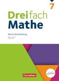 Produktbild: Dreifach Mathe - Berlin und Brandenburg - 7. Schuljahr