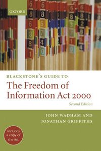 Produktbild: Blackstone's Guide to the Freedom of Information ACT 2000