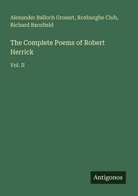 Produktbild: The Complete Poems of Robert Herrick