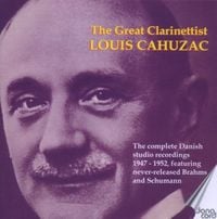 Produktbild: Der gro&aacute;e Klarinettist Louis Cahuzac