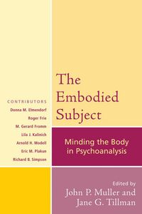 Produktbild: The Embodied Subject